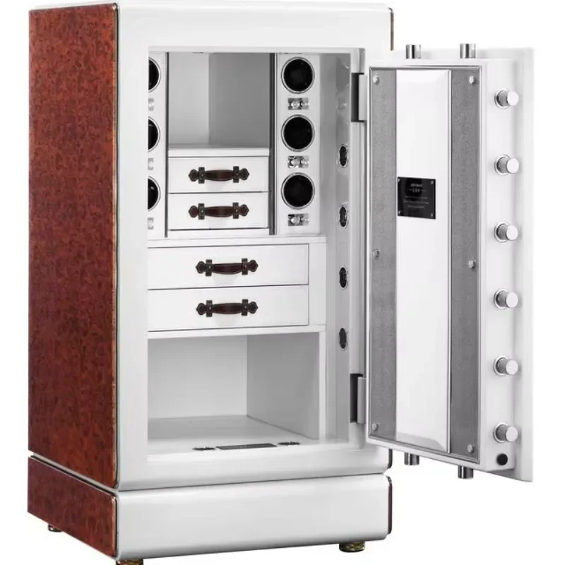 【Fashionable】Latest Design Home Digital  Jewelry  Cabinet Safe with 8 Watch Winder