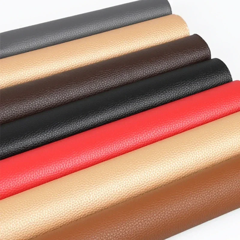 Sofa Leather Fabric Thickened for Cars Simulated Artificial Leather PU Wholesale Cloth for Sewing Meters Diy Material