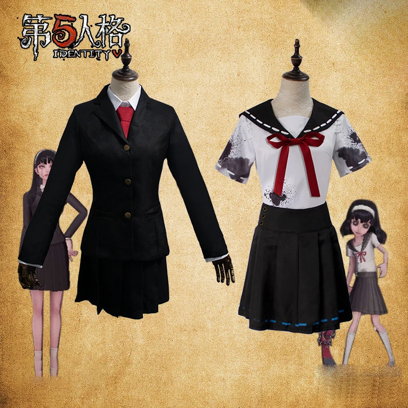 Tomie Kawakami Cosplay Kostüm Perücke Yidhra Traum Hexe Haut Spiel Identität V Cosplay Horror Comic Frauen JK Anzug Halloween Outfit