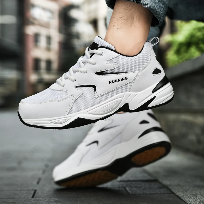أحذية الجري الرياضية عالية الجودة للرجال منصة أحذية رياضية غير رسمية للمشي كرة السلة للرجال 2025 مقاس كبير 47 أحذية رجالية #6