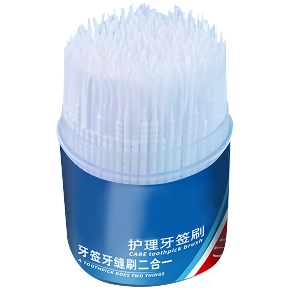 300 قطعة فرشاة بين الأسنان مسواك المنظفات آمنة العناية باللثة المحمولة حجم تبييض الأسنان منع تسوس فرشاة بين الأسنان #3