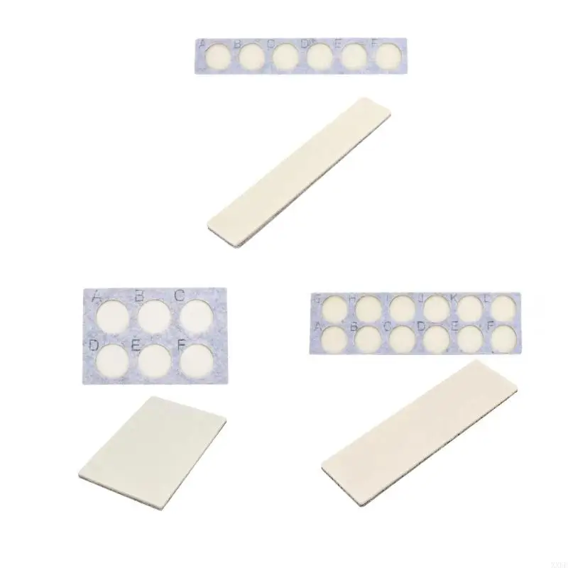 Jewelry Making Board Set of 10 in Soft Felt for Beading Beginners, Classroom DIY, Family Crafts and Sorting