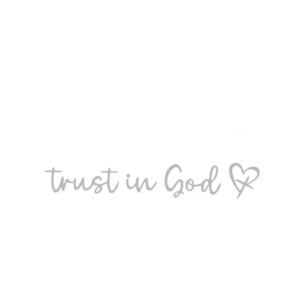 3pcs Hearts Design Mirror Stickers Faith-Based Self-Adhesive Car Decals Bible Verse Driving Stickers for Church Christian Auto