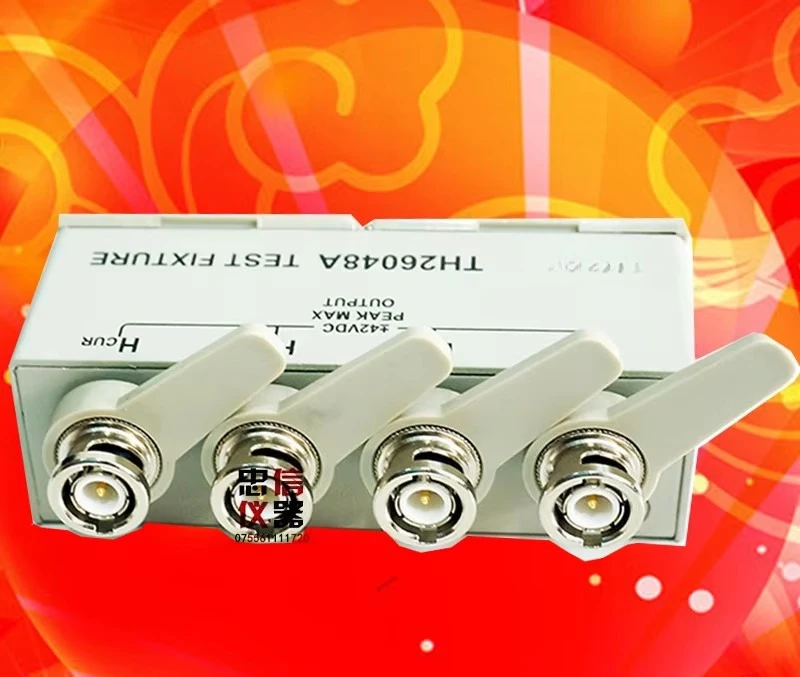 LCR Test Fixture Four Terminal Test Box TH26004S-1 TH26048A TH26047A for Capacitance Resistance Inductance Test