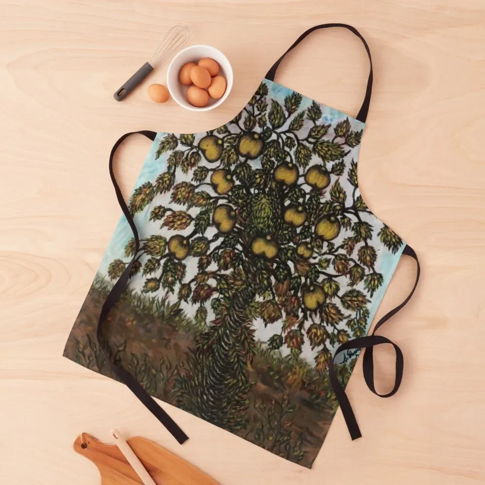 Pommier by Seraphine Louis - Favourite Artists Collection Apron Barber kitchen woman Kitchen Items Kitchens Woman Apron
