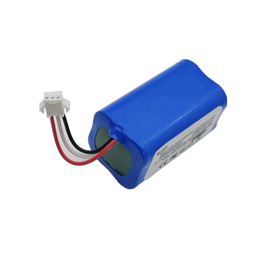 Rechargeable14.4 V14.8 V 2600mAh \'For Ropo Glass 2 Robot Vacuum Cleaners 18650 Li-ion Cell lindrical Rechargeable Battery Pack