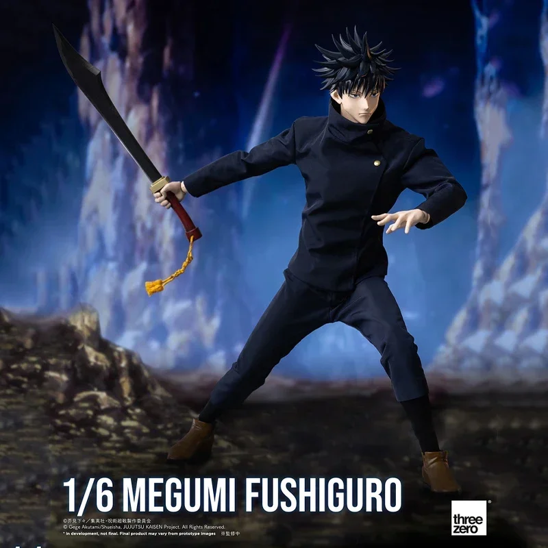 Stock Original Threezero FigZero 1/6 Fushiguro Megumi Anime Jujutsu Kaisen Action Figure Collectible Model Dolls Statuette Toys