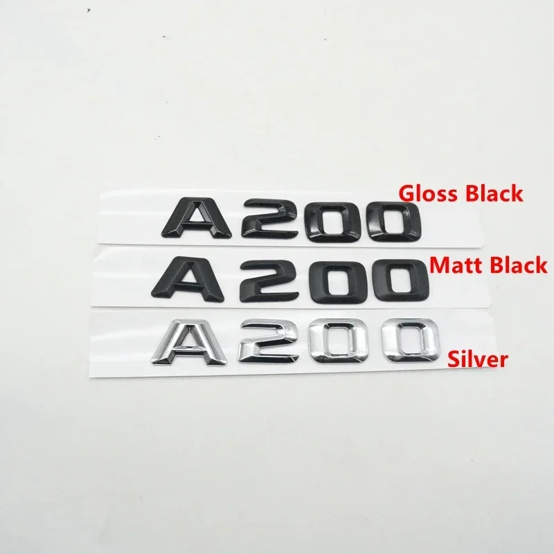 For A Class W168 W169 W176 W177 A35 A43 A45 A65 A140 A160 A180 A200 A220 A250 A260 Rear Tail Emblem Number Logo Letter Sticker