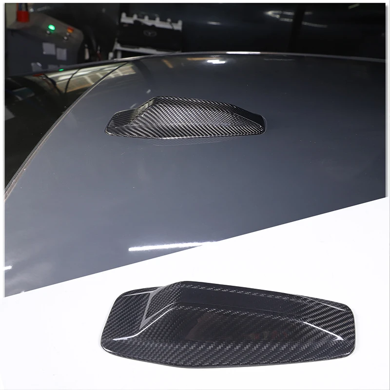 

Для BMW 4 серии/G26 (2022, (4-дверная версия), настоящее углеродное волокно, крышка антенны в виде плавника акулы, защитная крышка для украшения антенны крыши
