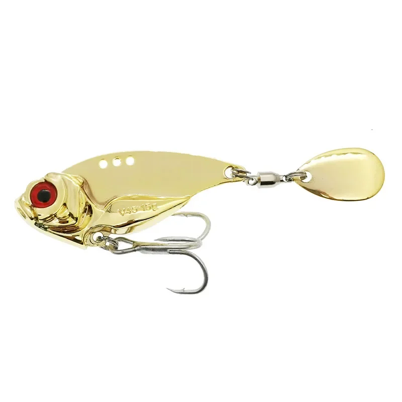 Spinner Angelköder Wobbler Pailletten Löffel Wobbler Künstliche Easy Shiner VIB Köder für Fliegenfischen Forelle Pesca