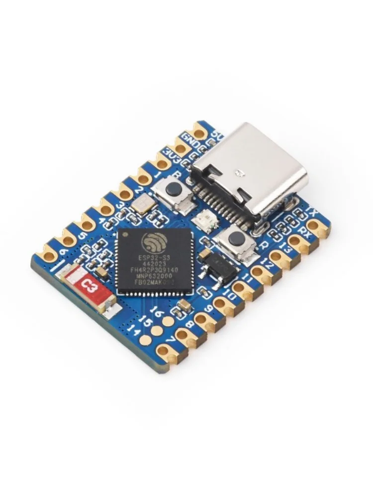 ESP32-S3 Mini Development Board, 240MHz Running Frequency, 2.4GHz Wi-Fi & Bluetooth， Based on ESP32-S3FH4R2 Dual-Core Processor