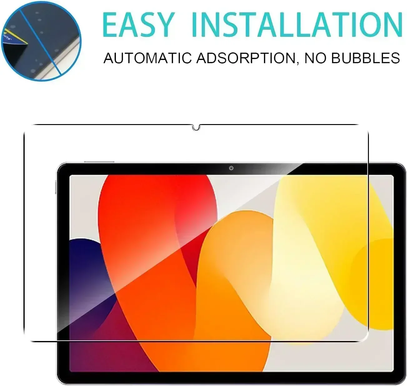 3 buah kaca Tempered untuk Tablet Xiaomi Pad 5 6 11 2023 6S pro 12.4 Film pelindung layar untuk Redmi Pad Pro 12.1 10.6