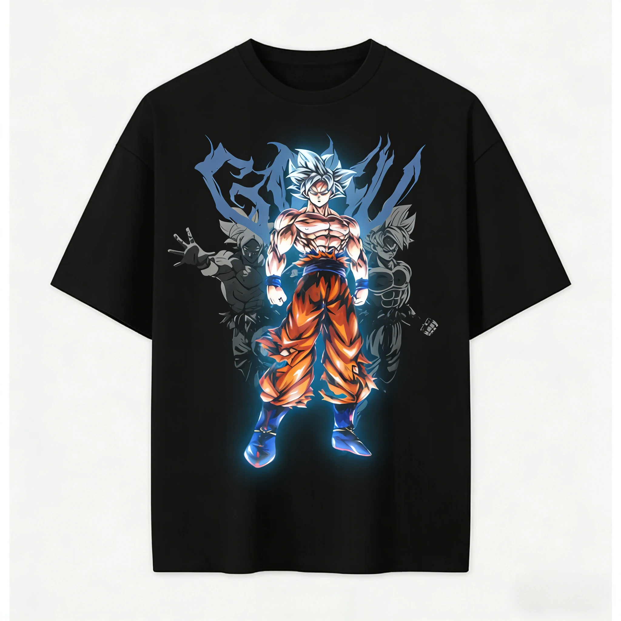 Dragon Ball-Top de manga corta para hombre y mujer, Top informal de moda americana con estampado de Anime Harajuku, novedad de verano 2026