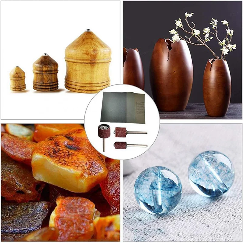 

ABEZ 150 шт. набор песчаных колец в штучной упаковке, электрическая мельница, вешалка, детали, аксессуары, комбинированная шлифовка, полировка, резка