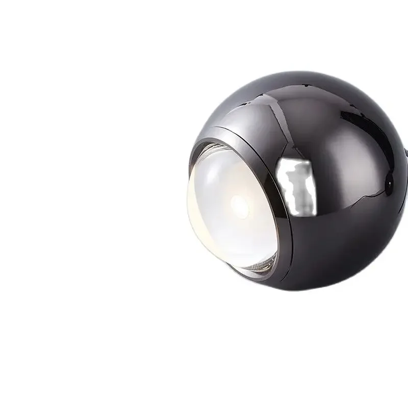 

Подвесная лампа в виде круглого шара, роскошный компактный светильник в скандинавском стиле, для спальни, ресторана, бара, для столовой