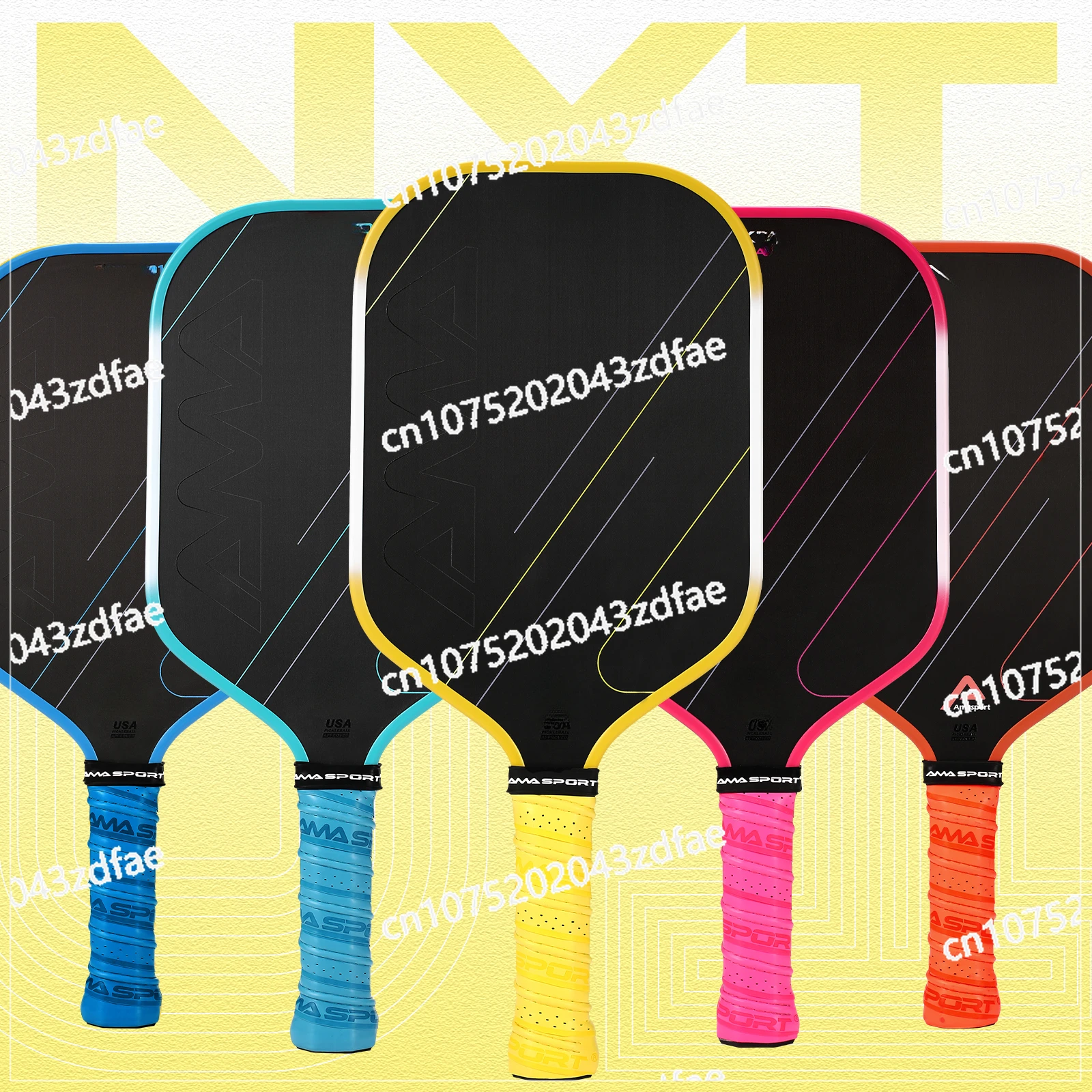 2024 Amasport Worldwide Theormed Pickleball Paddles 16mm Thickness USAPA Approved Toray T700 Carbon Fiber Outdoor Training