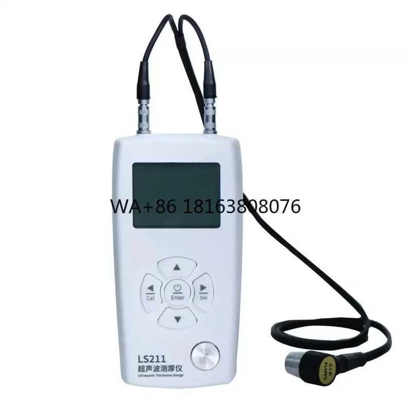 LS211 Multi Probe High Precision Ultrasonic Thickness Meter Ultrasonic Thickness Gauge of Metal, Glass