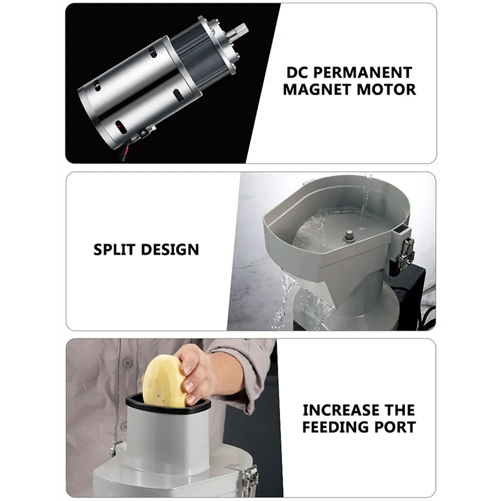 قطاعة كهربية تجاريّة آليّ بالكامل قطاعة خضار جزرة قطّاعة بطاطس تقطيع آلة فرم