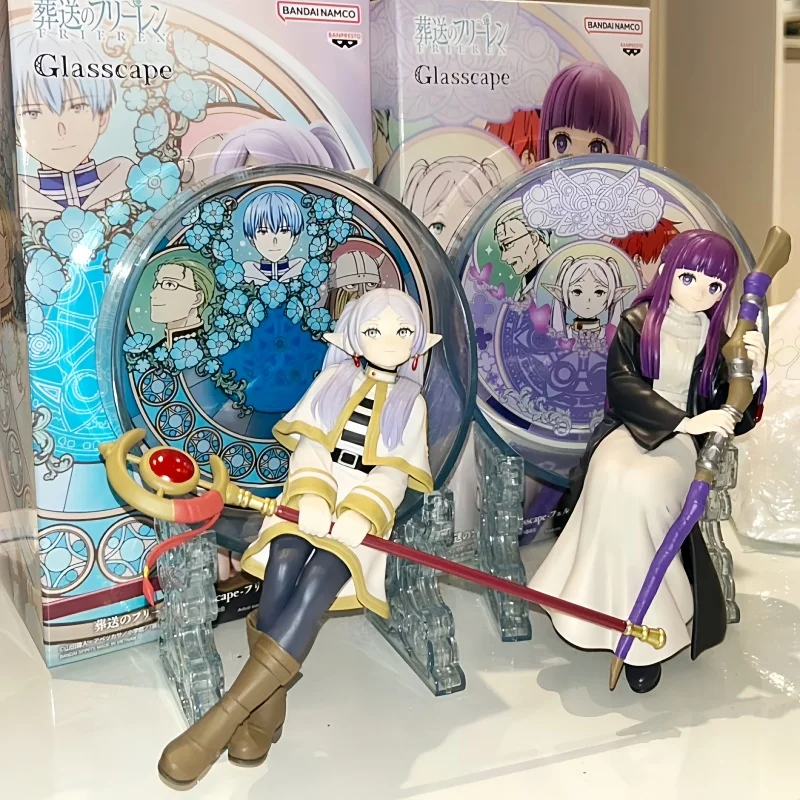 

Bandai Original Banpresto аниме Frieren: Beyond Journey Is End Frieren Fern ПВХ фигурка Коллекционная модель игрушки на день рождения