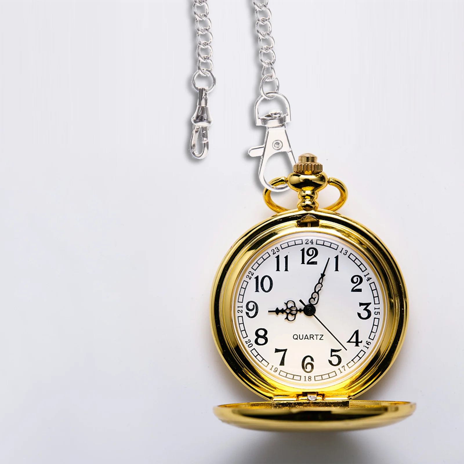 Pocket Watch Chain Metal Pants Chains for Men with Buckle Accessories Accessory