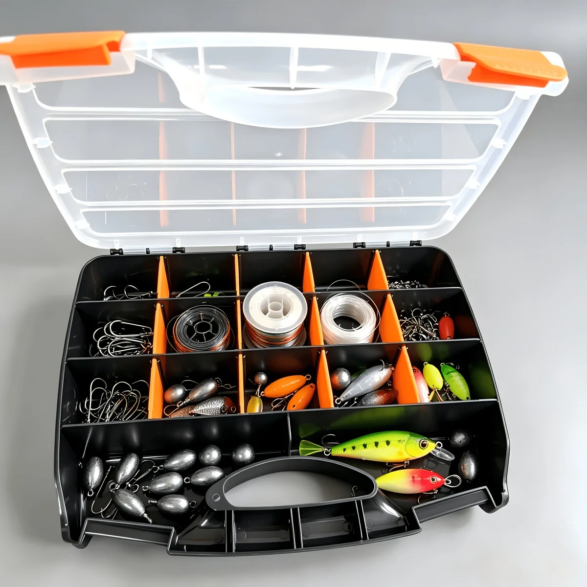

Multi functional and detachable hardware tool storage box, convenient and compact, suitable for car use, new handheld box
