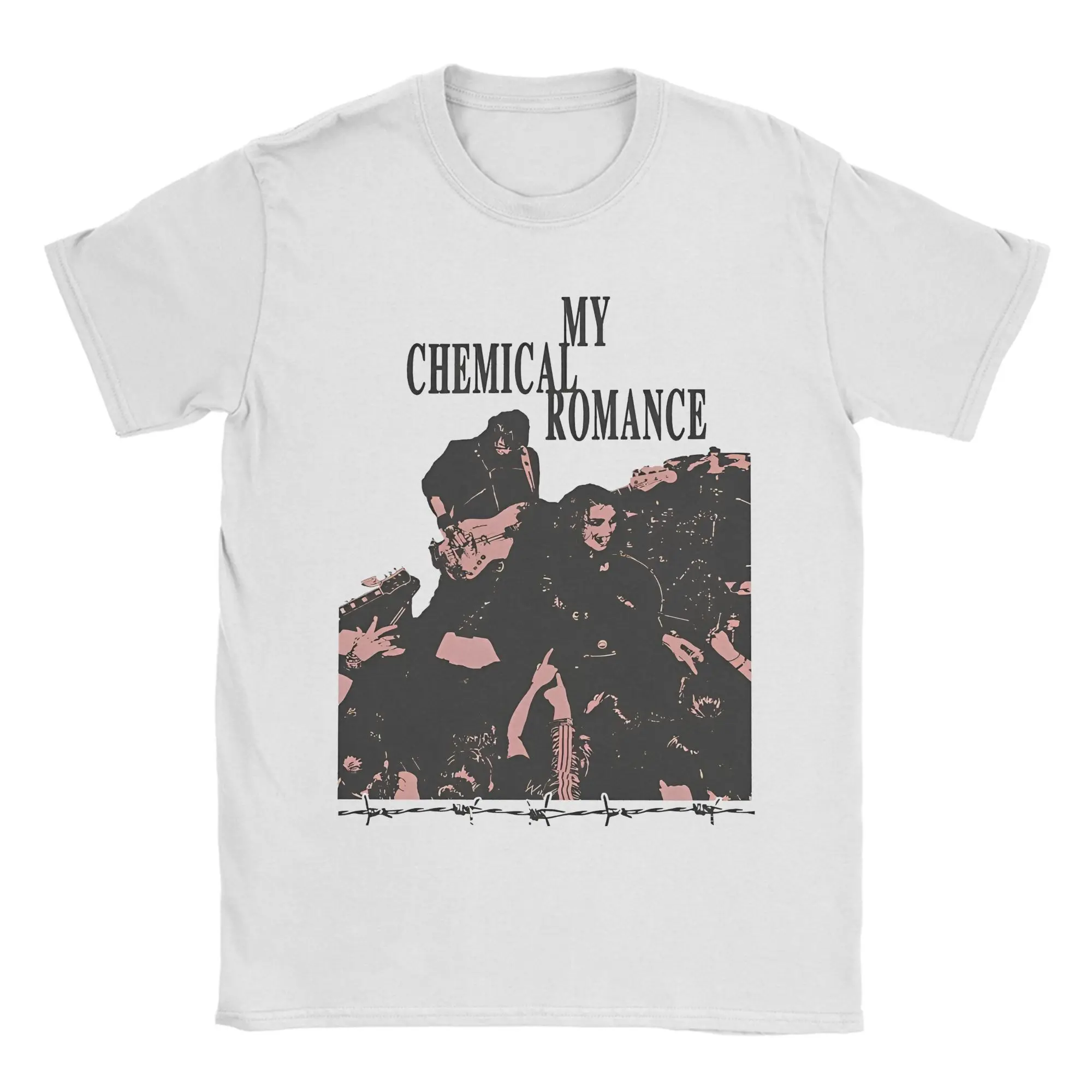 

My Chemical Romance band Accessories Unisex T Shirt Cotton Tee Graphic Printing T-shirt Clothing