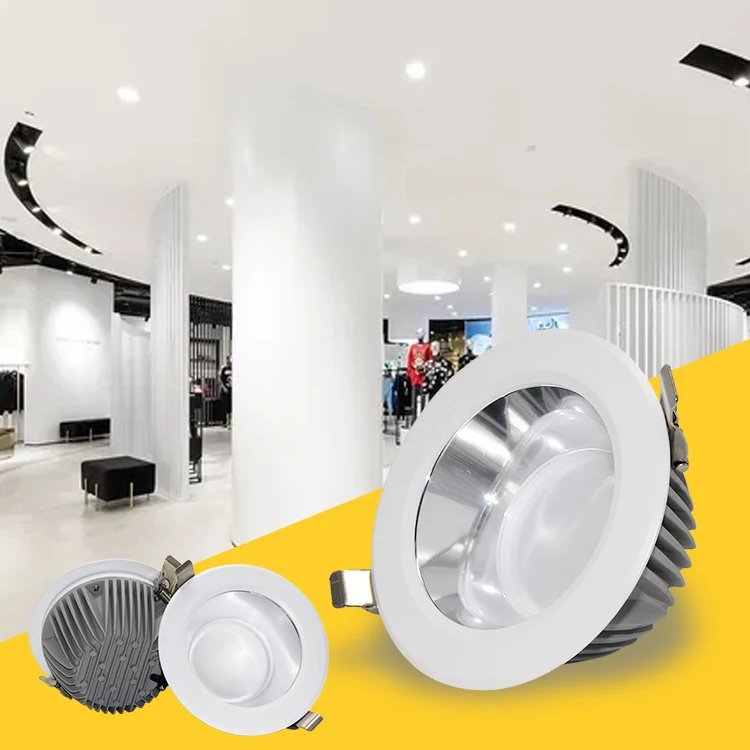 High Quality Down Light 7W 12W 30W Recessed Led Down Light  Ceiling Downlight