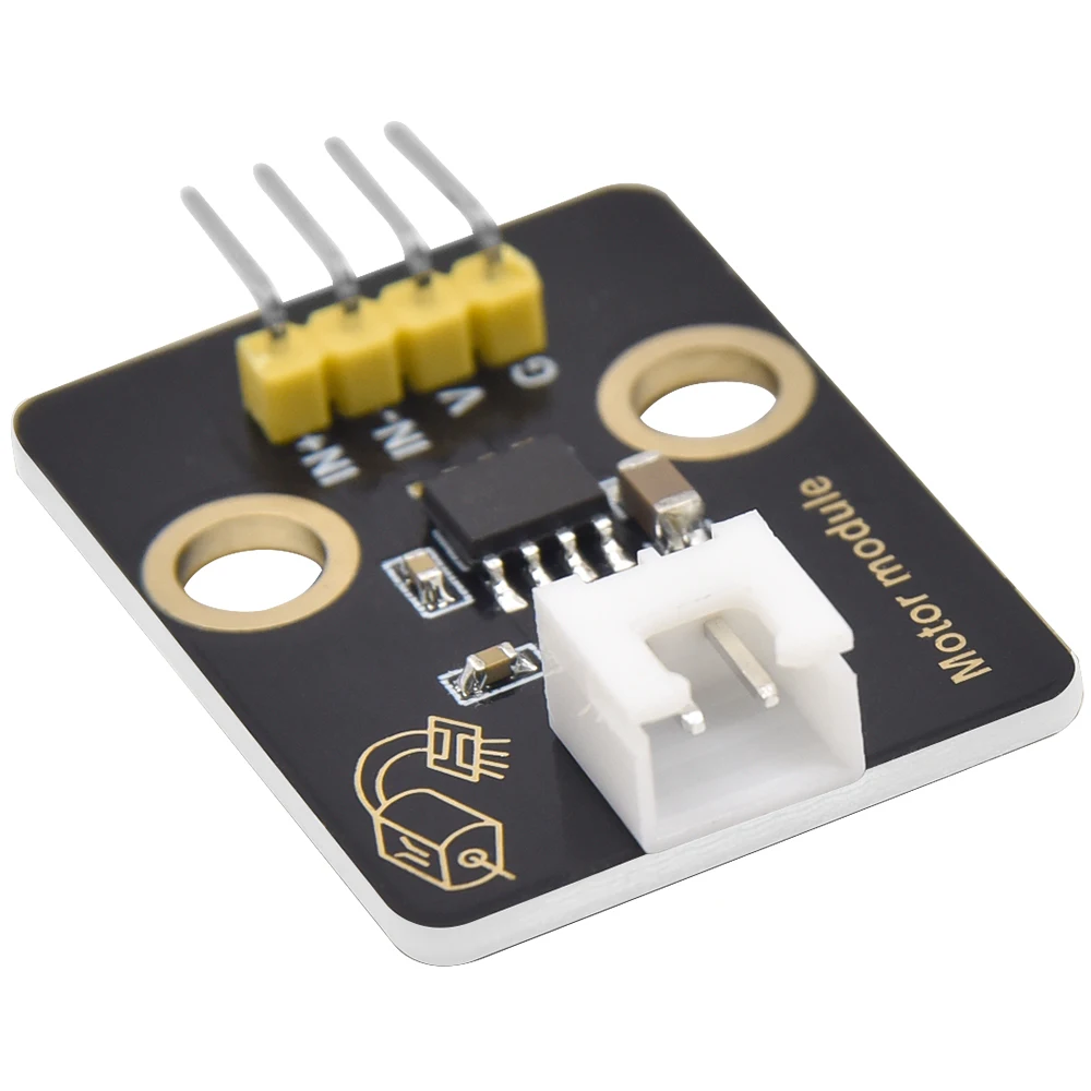 1PC/3PCS/5PCS Keyestudio 130 Motor DC3-5V Driving Module XH2.54 Connector H-bridge HR1124S Module for Arduino UNO Projects