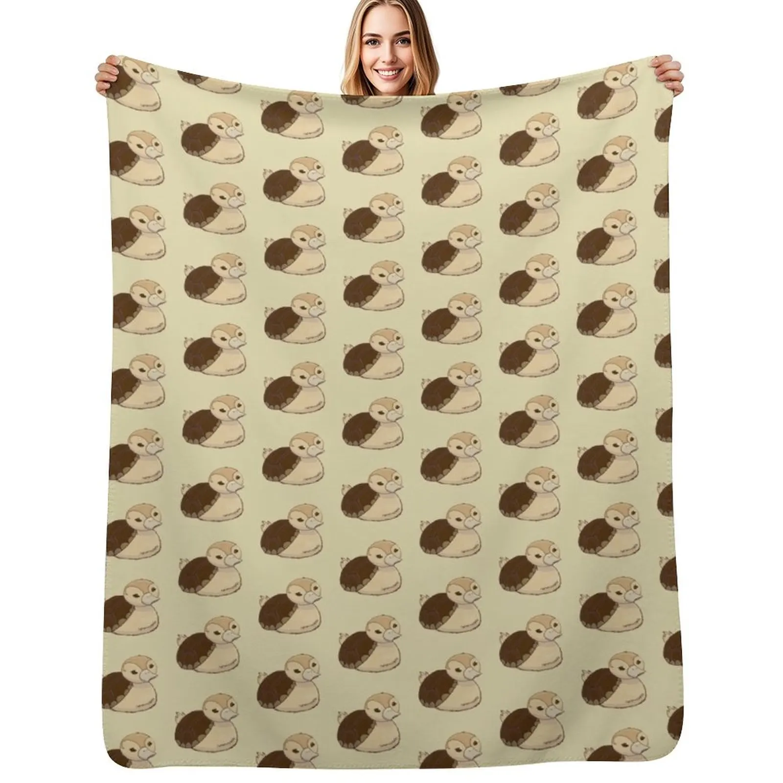 

Turtle Duck (ATLA) Throw Blanket Reusable Durable Soft Blanket for All Seasons