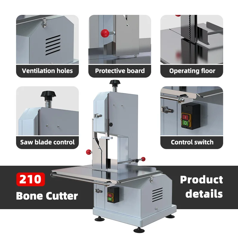 Commercial kitchens Other food processing machinery Meat cutters Meat cutters Bone saws