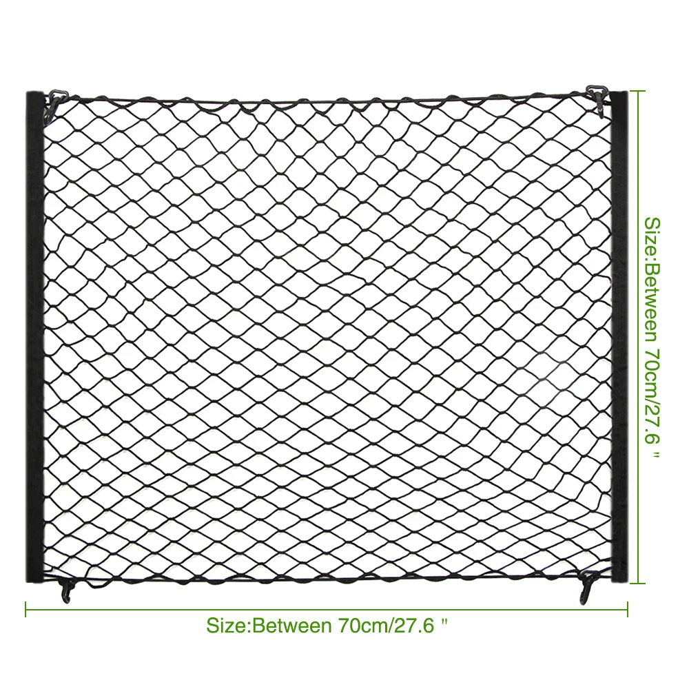 4 Hook Car Trunk Storage Elastic Mesh Net Luggage For Opel Mokka Corsa Astra G J H insignia Vectra Zafira Kadett Monza Combo