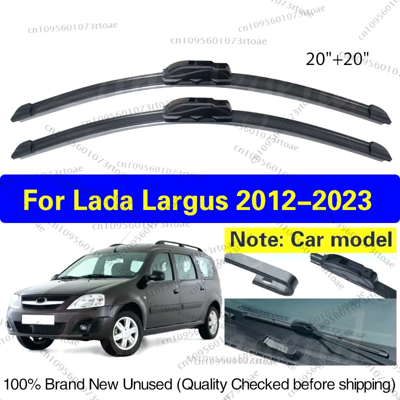 

Car Front Wiper Blades For Lada Largus 2012 - 2023 Windshield Windscreen Clean Window Rain Brushes 20"+20" Car Accessories
