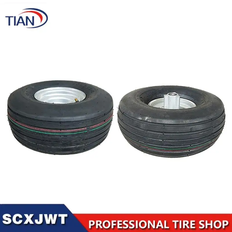 High Quality 15x6.00-6 Vacuum Tire With Wheel Hub For 168cc Go Kart Atv Motorcycle Wheel Rim