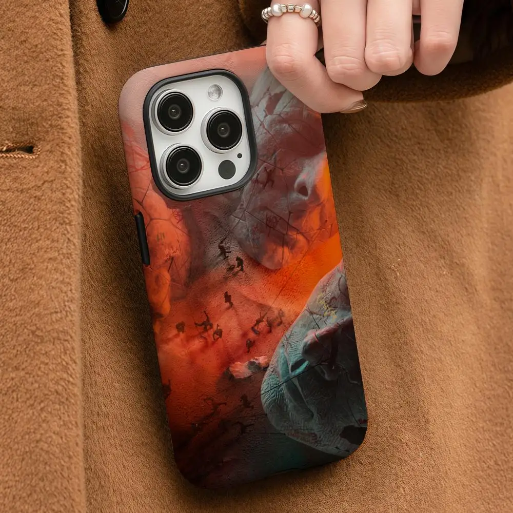 

Чехол для телефона Muse для iPhone 17, 16, 15, 14, 13, 12, Pro Max Plus, глянцевая HD двухслойная жидкая задняя пленка, твердый корпус
