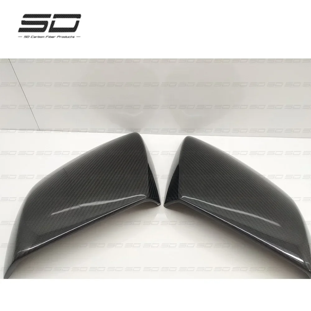 Dry Carbon Auto Parts Side Mirror Covers For Lamborghini  Huracan EVO