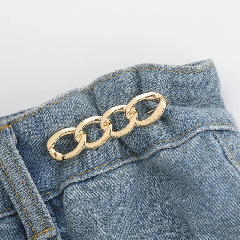 4 paar tailleverstellende clips, broekklemmen voor
