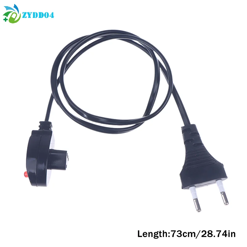 ●1Pcs Hot Water Bottle Charging Cable Power Plug Outdoor Portable Electric Bag Hand Warmer Pocket Rechargeable EU Plug