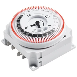 Switch Protect Panel Mechanical 24 Hours Timer Switch 250V 50Hz Industrial Timing Device High Quality Panel Switch Protecter