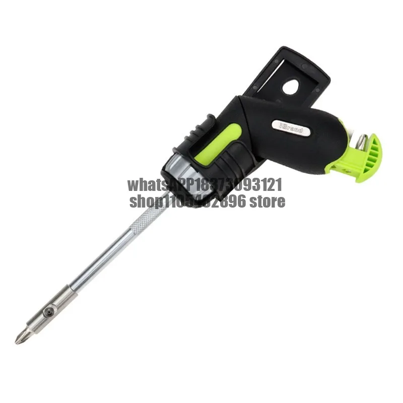 two-way small fat ratchet screwdriver magnetic suction portable household multi-function labor-saving screwdriver screwdriver