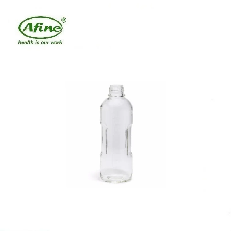 AFINE Agilent InfinityLab Solvent Bottle (9301-6524), Clear, 1000 mL, 93 mm Diameter, 253 mm Height, GL45 Thread