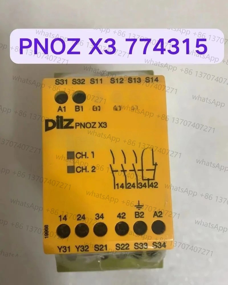 

PNOZ X3 774315 Brand new Safety relay