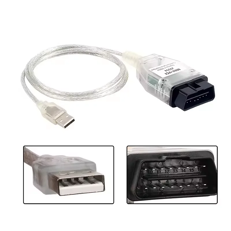 OBD2 Auto Scanner V18.00.008 MINI VCI For TOYOTA TIS Techstream Mini vci FTDI FT232RL Chip J2534 OBD2 Car Diagnostic Cable - view 5