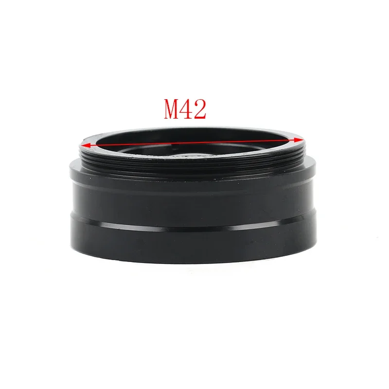 0.5X 1.5X Objective Barlow Objective Lens M42 Threaded Interface For 180X 200X 300X 500X Industrial Microscope Camera Lens