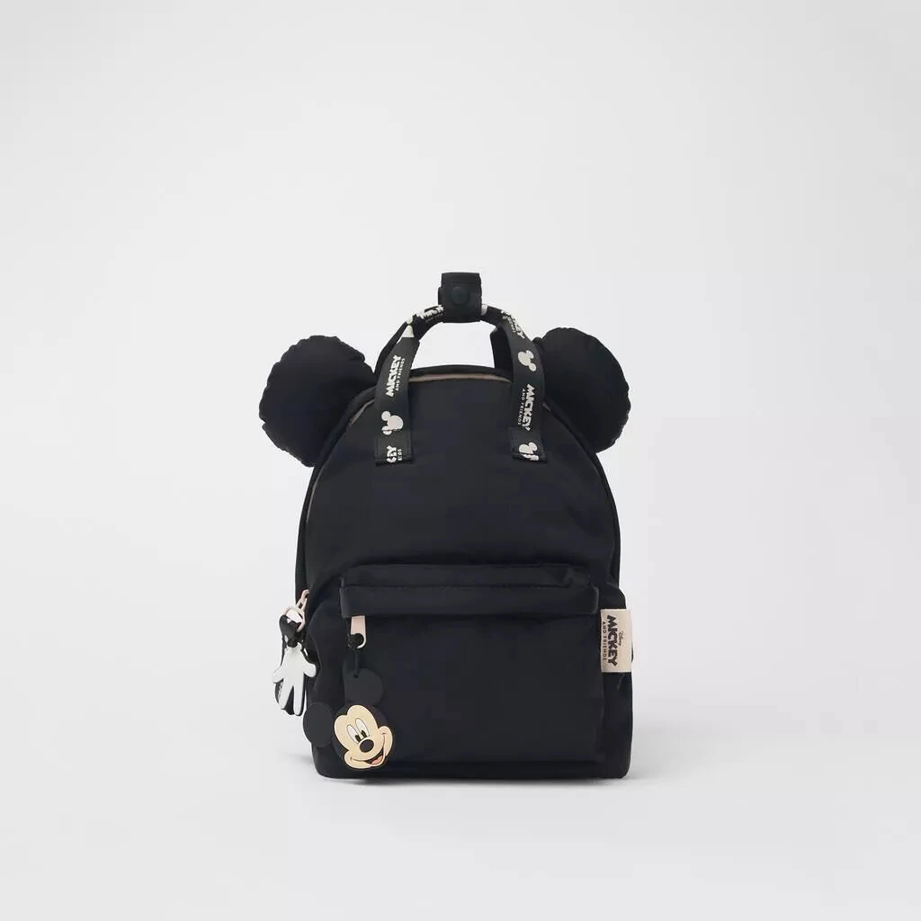 Cartoon Mickey Backpack Children's Bag Boutique Fashion Kids Kindergarten Student Schoolbag Baby Boys Girls Double Shoulder Bag