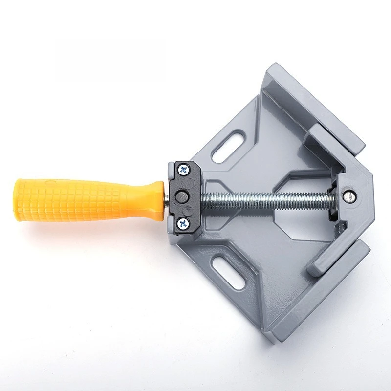 2/4Pcs/Lot 90 Degree Welded Glass Fish Tank Picture Frame Right Angle Fixing Clip Woodworking Tool Single Handle Angle Clip