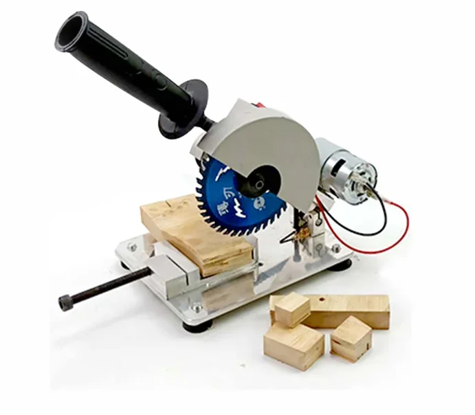 

EU Plug 4 inch small desktop Cutting Machine with 795 dc motor for hardwood stone stainless steel