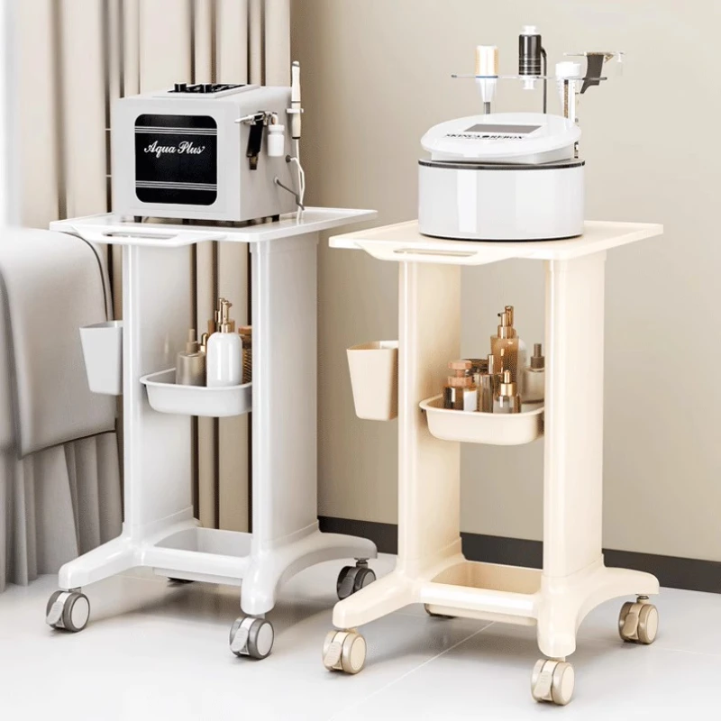 Beauty Instrument Salon Trolley Simple Beauty Equipment Organizer Spa Cosmetics Storage System for Clinic Salon Furniture