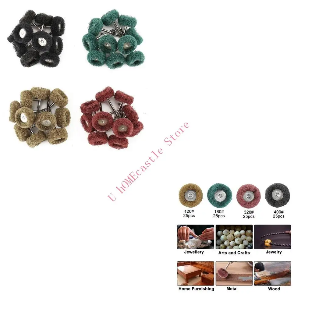 63HF Quality Abrasive Abrasive Buffing Polishing Burr for Rotary Tool