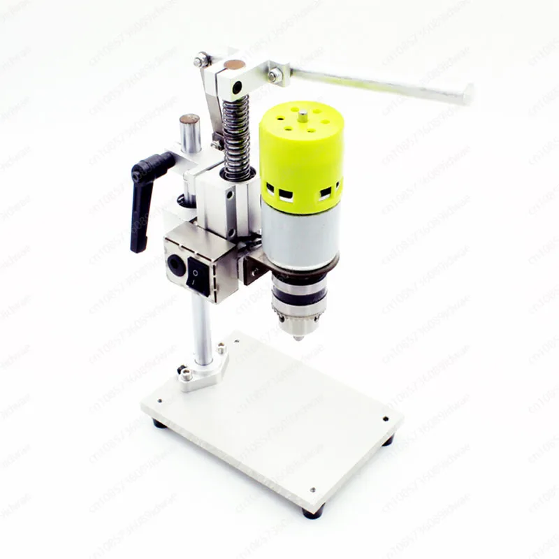 DIY type 7-speed motor chuck high-precision mini bench drill and milling machine household multi-power drilling machine