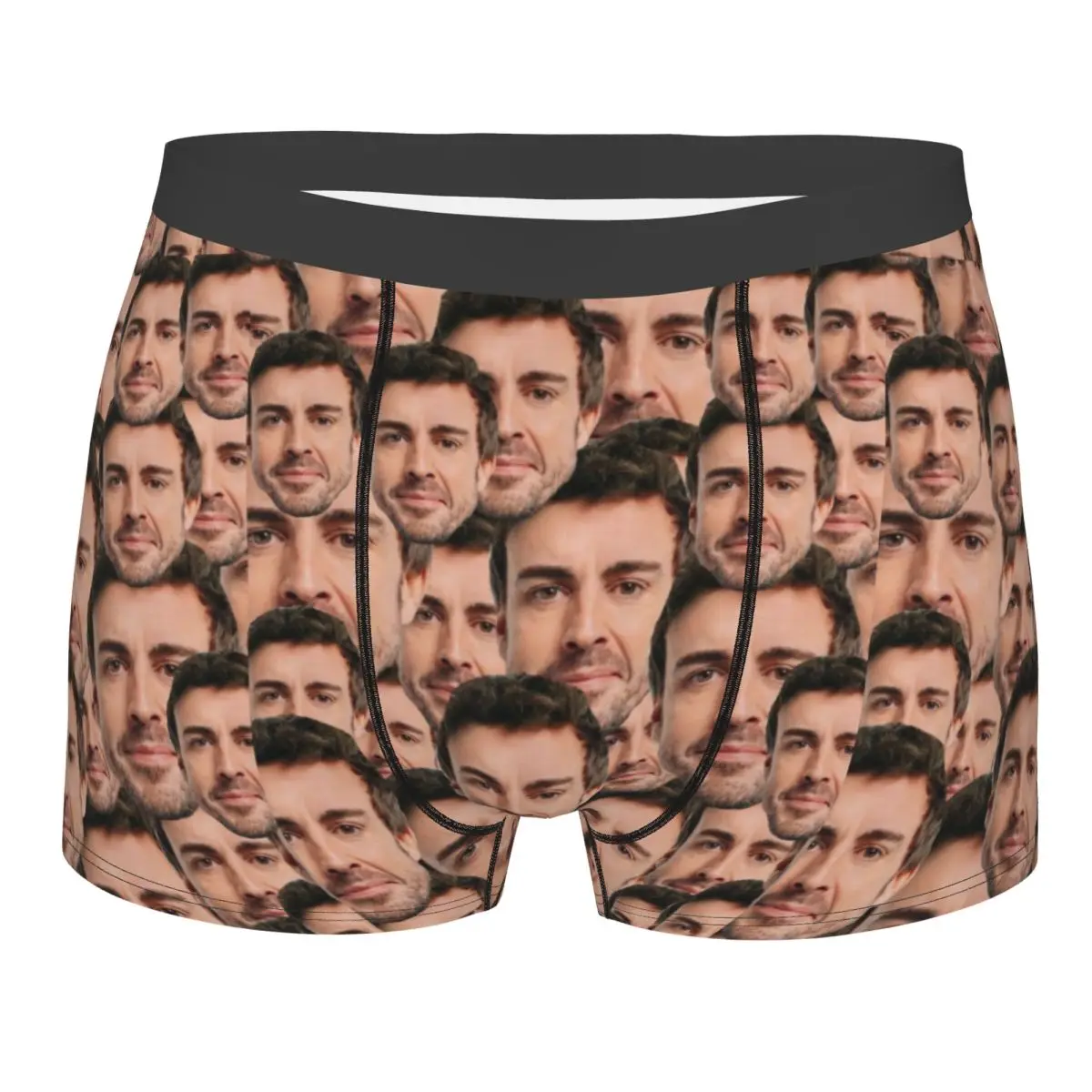 Fernando Alonso Head Accessories Boxers Shorts Novelty Underwear Meme Boxer Pants Gag Gift For Men